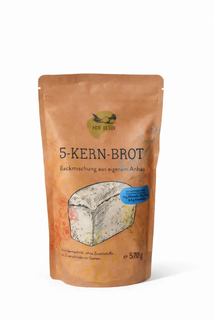 Brotbackmischung "Fünfkernbrot"