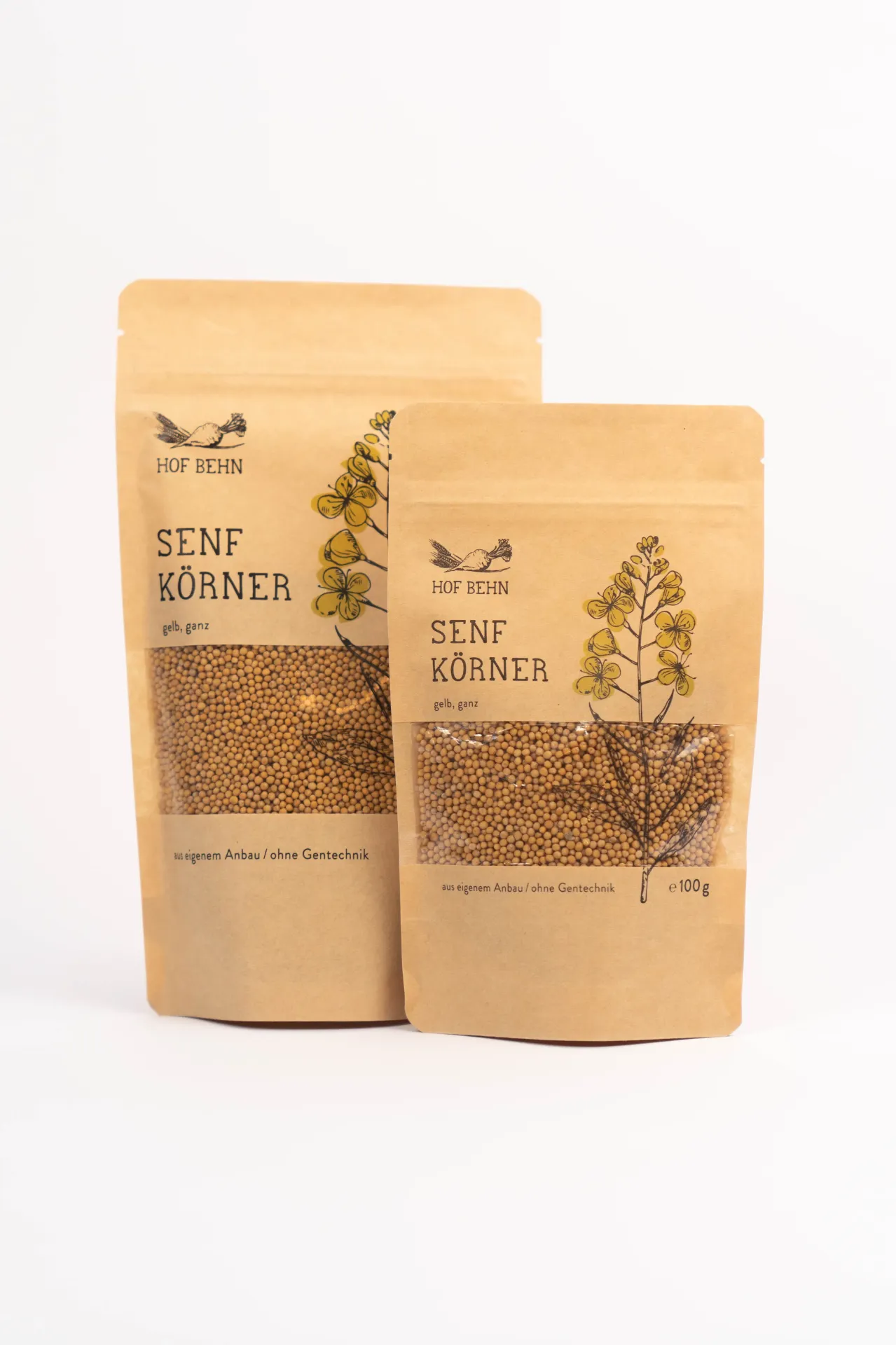 Senfkörner, gelb (100 g)